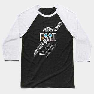 pattern desing of foot ball Baseball T-Shirt